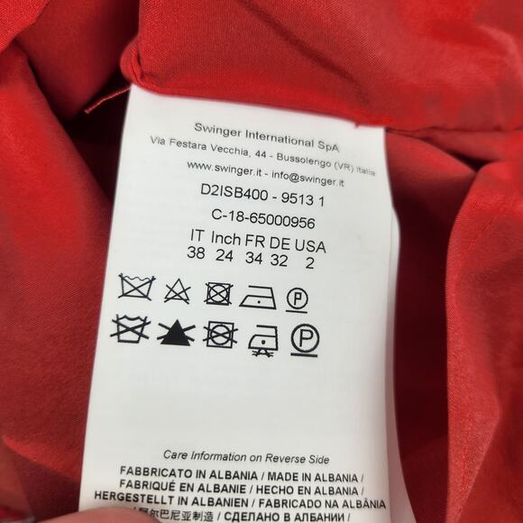 Class by Roberto Cavalli Dress Crepe Floral Pink Size US 2 NWT Long Sleeve - Picture 10 of 11